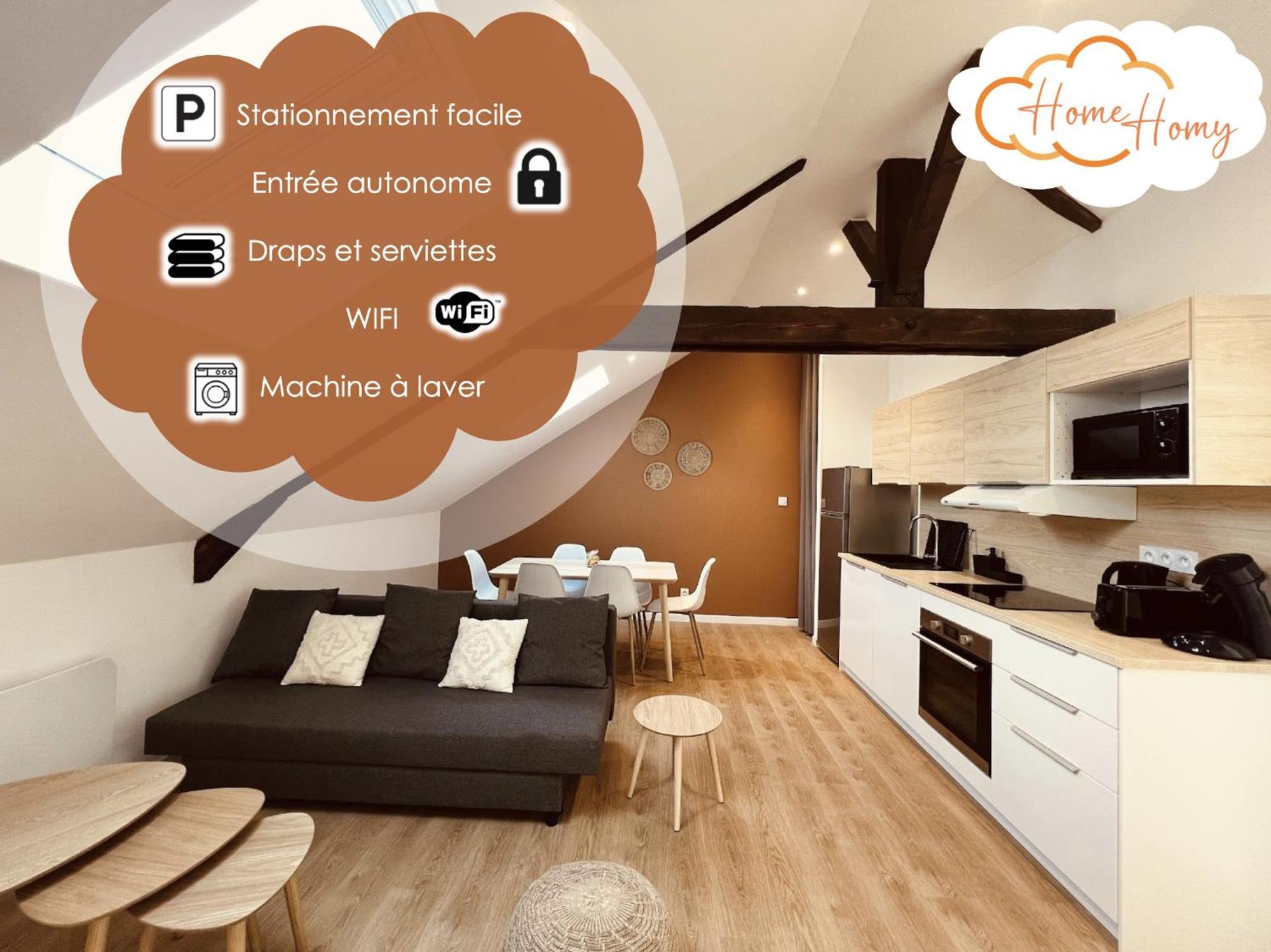 L'ibiza - Homy Appartement *
